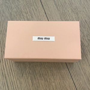 Miu Miu Sunglasses Box
